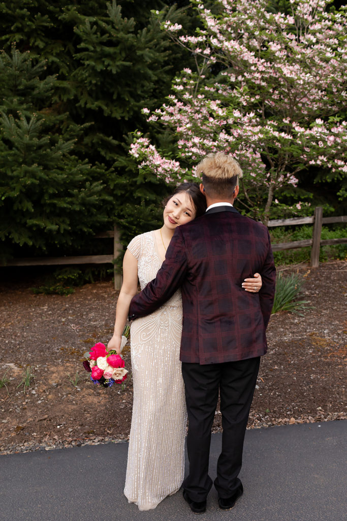 Romantic Backyard Newberg Wedding Photography